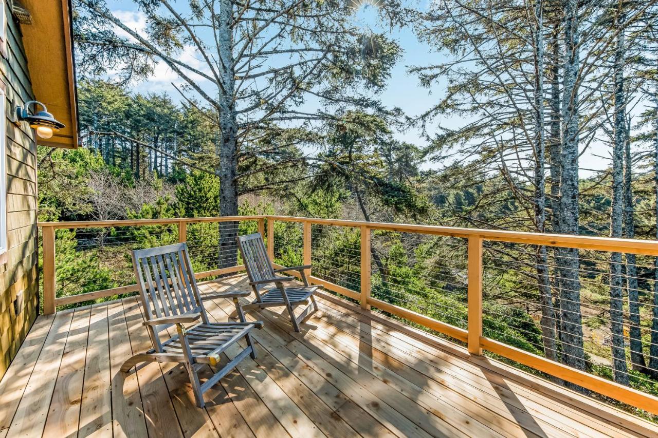Yaquina Lighthouse View Beach Home نيوبورت المظهر الخارجي الصورة